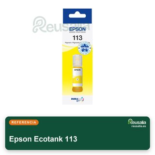 Bottiglia di inchiostro ciano Epson Ecotank 113