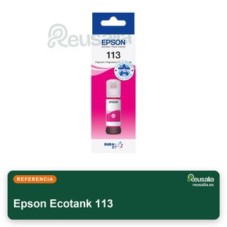 Bottiglia di inchiostro ciano Epson Ecotank 113