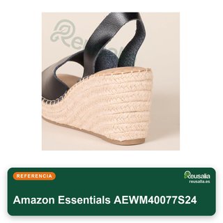 Amazon Essentials sandalia mujer alpargata cuña talla 38.5