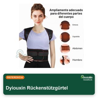 Chaleco calefactable XL con cinturón soporte