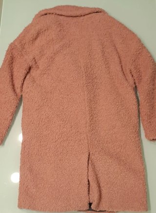 Cappotto teddy rosa ONLY taglia S