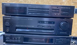 Equipo Pioneer XD-55T y Sintonizador F-Z95