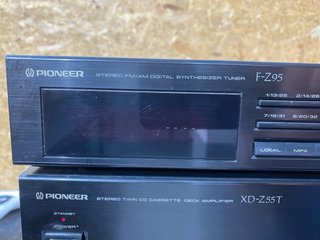 Equipo Pioneer XD-55T y Sintonizador F-Z95
