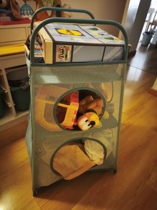 Organizador de juguetes plegable