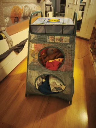 Organizador de juguetes plegable