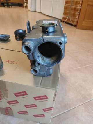 Despiece refrigerador, intercambiador Yanmar 4JH4E