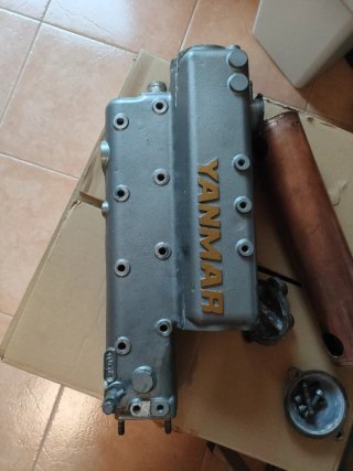 Despiece refrigerador, intercambiador Yanmar 4JH4E