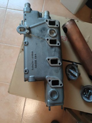Despiece refrigerador, intercambiador Yanmar 4JH4E