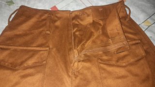 Minifalda marrón Talla S