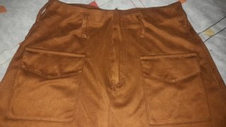 Minifalda marrón Talla S
