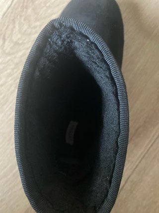 Botines negros de ante