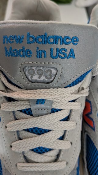 New Balance 993 Kith MSG Beige/Blu