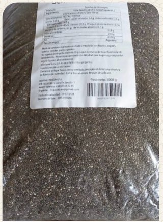 Semillas de Chía 5kg