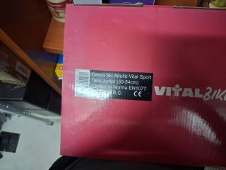 Casco Vital Sport Junior 50-54 cm