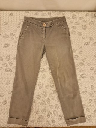 Pantaloni lunghi beige