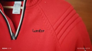 Jersey Wedze Decathlon  Rojo