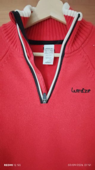 Jersey Wedze Decathlon  Rojo