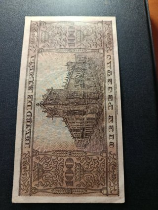 Lote 2 Billetes Antiguos España Pesetas