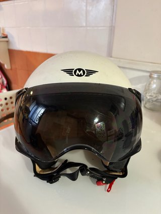 Casco Jet Retro Vintage M