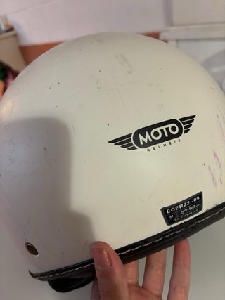 Casco Jet Retro Vintage M