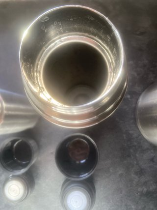 Lote 3 termos acero inoxidable