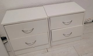 Tavoli ausiliari bianchi (2 unità)
