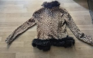 Maglioncino Aperto Leopardato