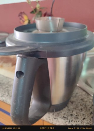 Vaso Thermomix TM5 sin cuchilla
