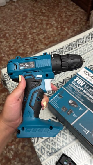 Taladro Atornillador KOMA PRO 20V Li-Ion