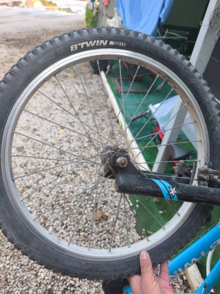 Bicicleta BTWIN 20 Azul