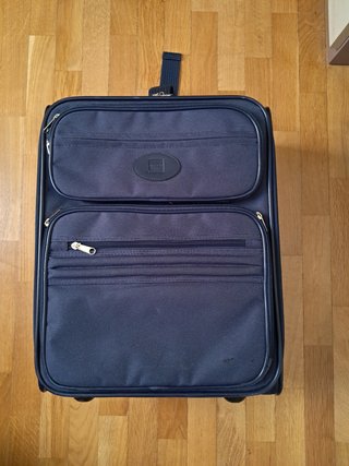 Juego de maletas y maletín azul