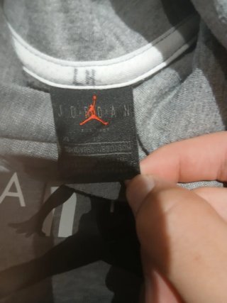 Sudadera Jordan Gris Original