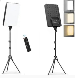 Panel de iluminación LED con trípode y mando