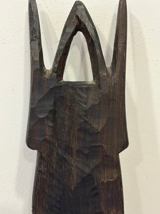 Busto Africano Fang Gabón Ébano Macizo