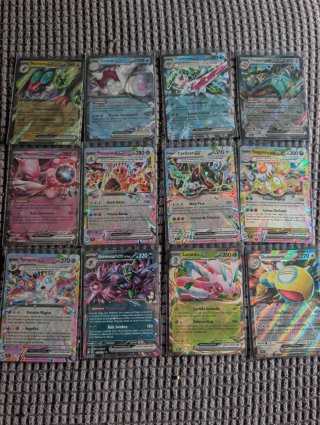 Lote Cartas Pokémon EX