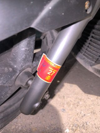 Moto Scooter Negra