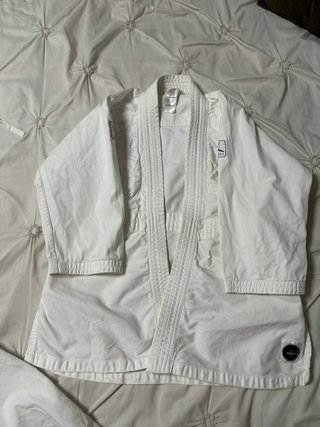 Kimono Karate Judo Taekwondo Blanco Talla 7/8 años