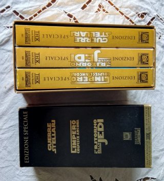 Trilogia di Guerre Stellari VHS Edizione Speciale