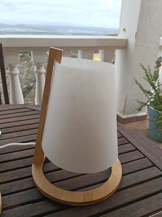 Juego de dos lámparas de mesa
