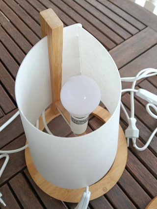 Juego de dos lámparas de mesa