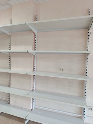 Estanterías metálicas para tienda (lote)