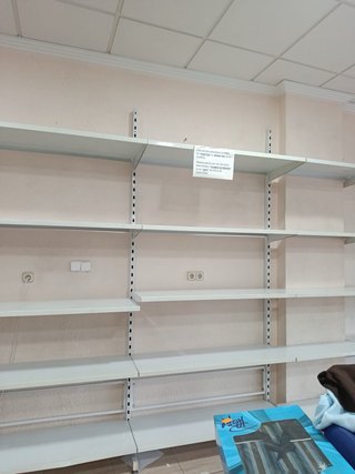 Estanterías metálicas para tienda (lote)