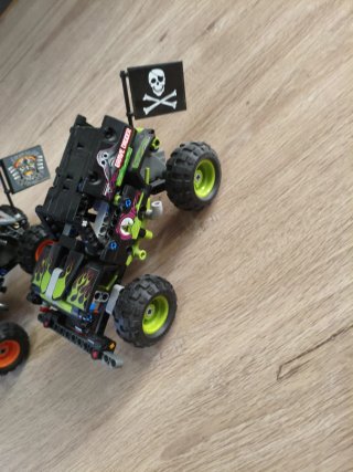 2 Coches Lego Monster Truck