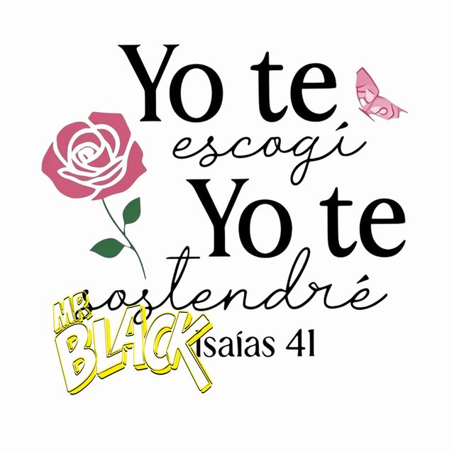 Camiseta Cristiana "Yo Te Escogí, Yo Te Sostendré"