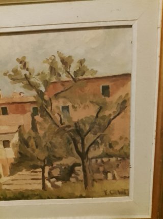 Óleo original F. Femenias Cabot