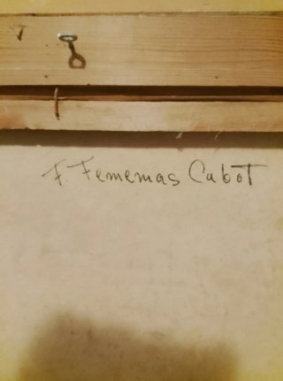 Óleo original F. Femenias Cabot