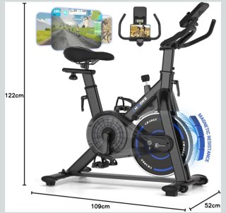 Bicicleta Estática AOKE Modelo 520A