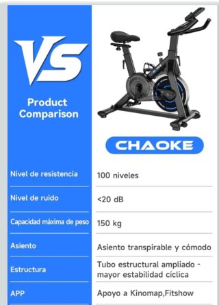 Bicicleta Estática AOKE Modelo 520A