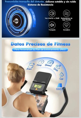 Bicicleta Estática AOKE Modelo 520A