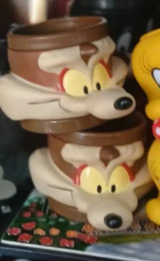 Set 2 tazze Wile E. Coyote Looney Tunes